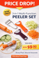 Multi-purpose Peelers (Set of 3)