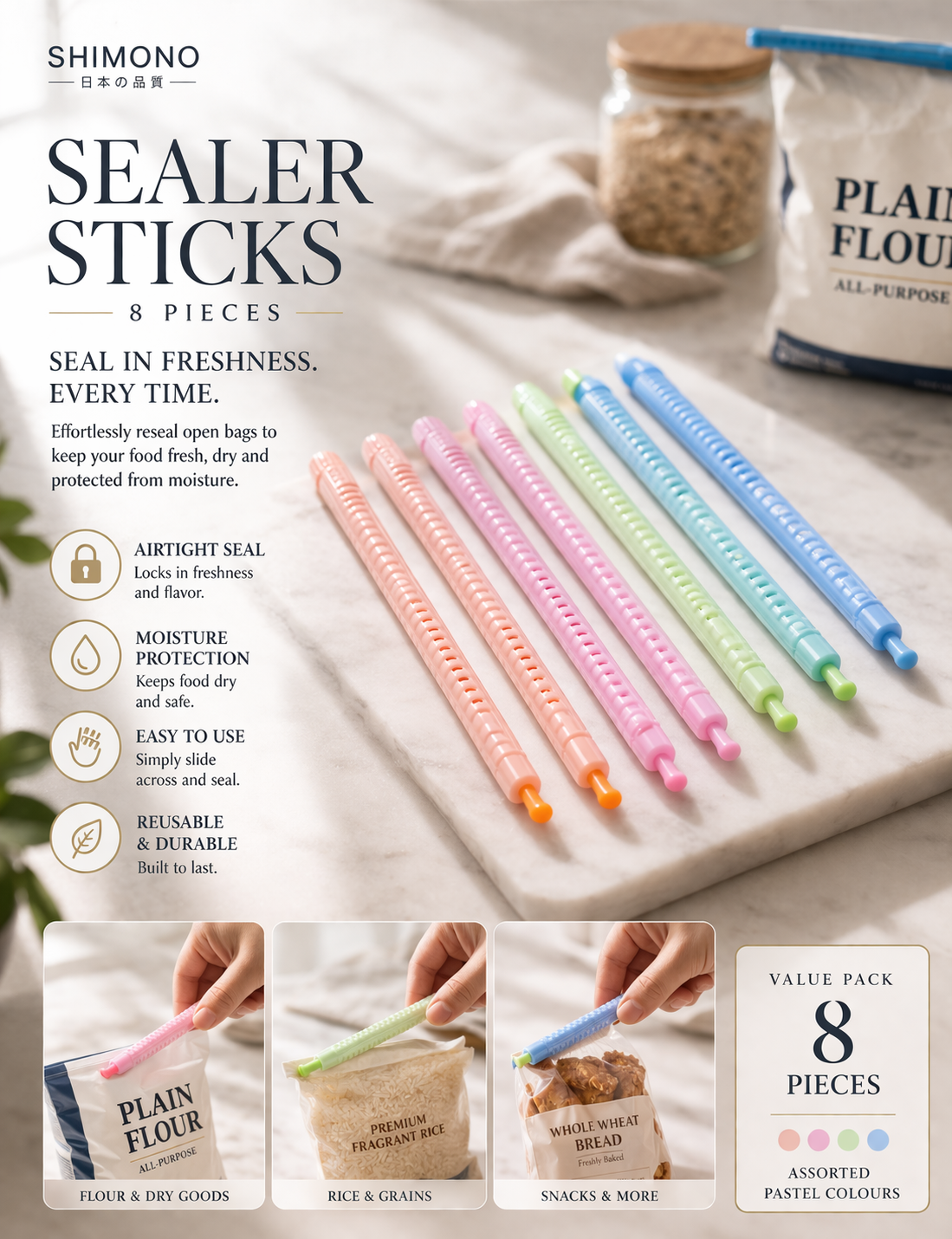 Sealer Sticks (Pack of 8)