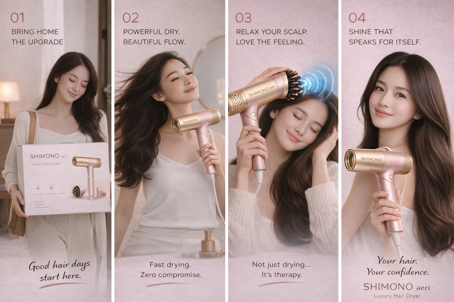 Shimono Aeri Premium High Speed Hair Dryer